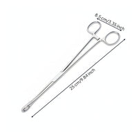Sponge Forceps Narrow Gripping Tip Stainless Steel Sponge Forceps