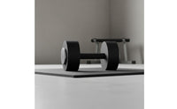 Multi Function 3 in 1 Dumbbell Set Space Saving Convertible Barbell Dumbbell Compact 3 in 1 Weight Set Easy to Keep-Away
