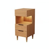 Slim Gap Cabinet Space-Saving Bedroom Furniture Minimalist Design for Homeowners