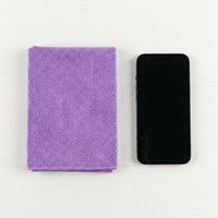 150D Microfibre Cloth and Microfibre Towel, 33cm x 75cm Microfibre Cloth with Bound Border, Quick-Dry for Car Detailing and Household Cleaning