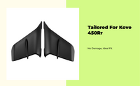 Durable motorcycle wind deflector