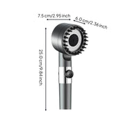 High-pressure handheld shower head