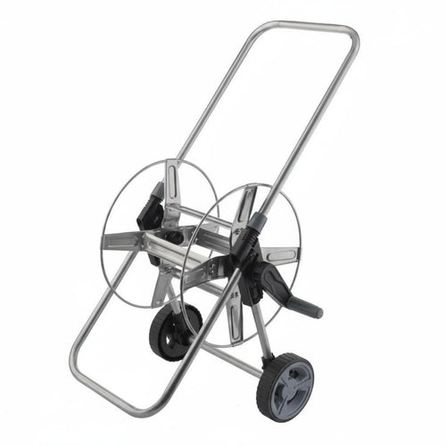 Metal Hose Reel Vehicle Large Capacity Garden Hose Reel Vehicle for Cleaning