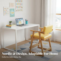 Adjustable Height children's Chair Stable Frame Ergonomic kids' Desk Chair