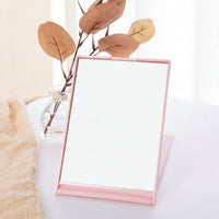 Foldable Mirror with Stand Compact Folding Vanity Mirror for Dorm Room, Travel