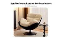 Modern oval kids swivel recliner chair for living room