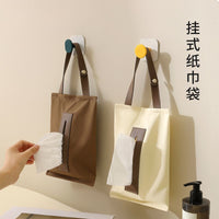 Car Hanging Tissue Box, Non-woven, Modern Simple Style