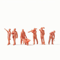 6 Pieces Diorama Figures Detailed Diorama Figures with Tools Fine Detail