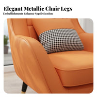 Upholstered Tub Chair Space-Saving Size Upholstered Contoured Rearrest Armchair Thickly Cushioned Ergonomic Rearrest for Adults