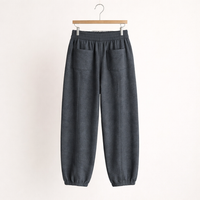 Joggers for Women, Sweatpants with Pockets and Elastic Waistband, Embroidered Ladies for Casual Wear and Lounging