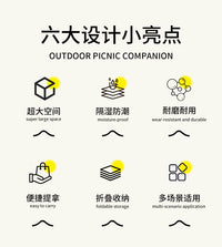 户外卷口防水收纳袋大容量可折叠溯溪漂流防水袋徒步露营装备收纳