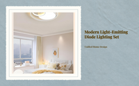 LED ceiling light, remote dimming