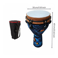 African Hand Drum Drum Easy to Learn   Bright Tone Percussion Instrument for Beginners