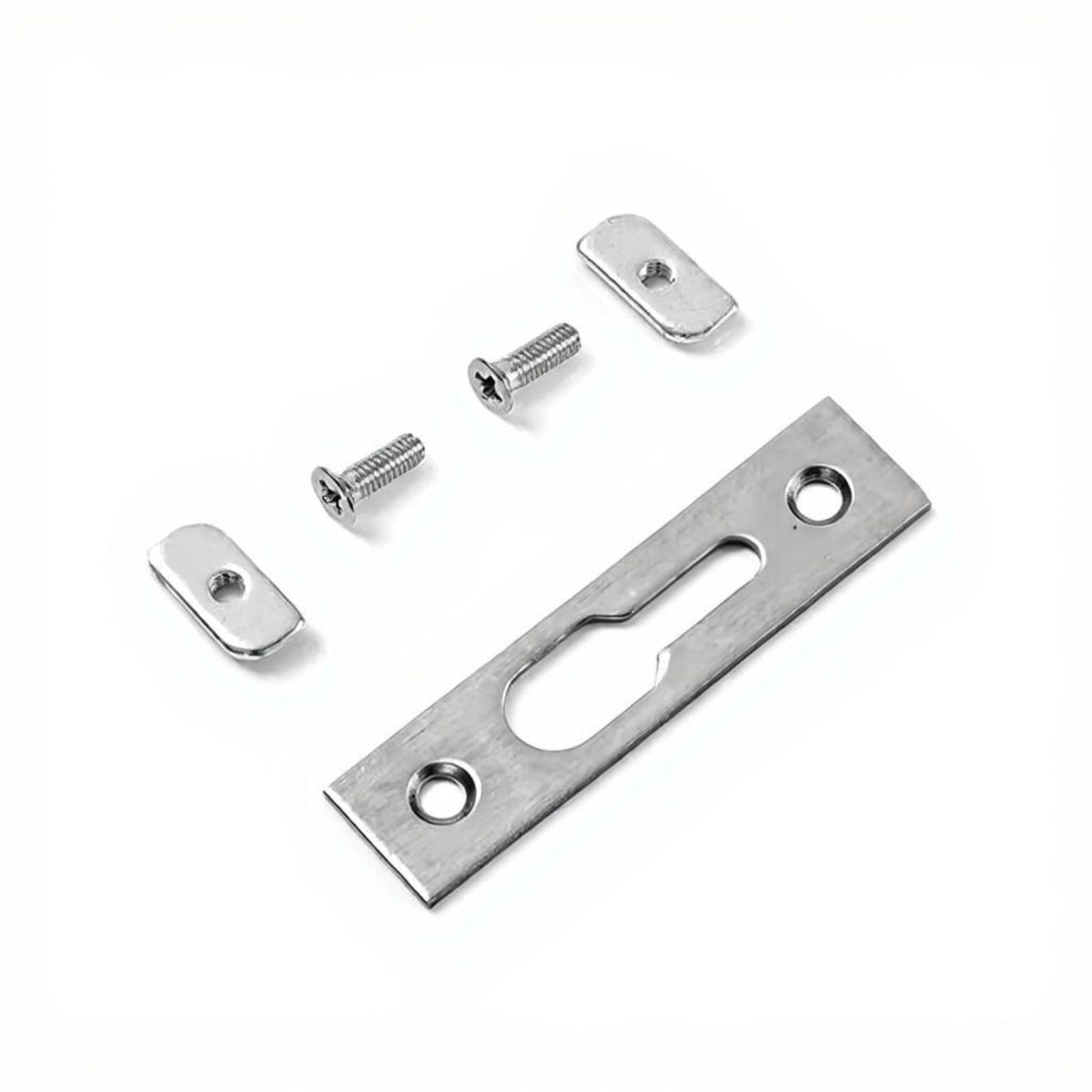 Sliding Door Lock Latch, Adjustable Hook Lock, Zinc Alloy Retainer, Pane Patio Door Hardware Replacement