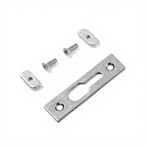 Sliding Door Lock Latch, Adjustable Hook Lock, Zinc Alloy Retainer, Pane Patio Door Hardware Replacement