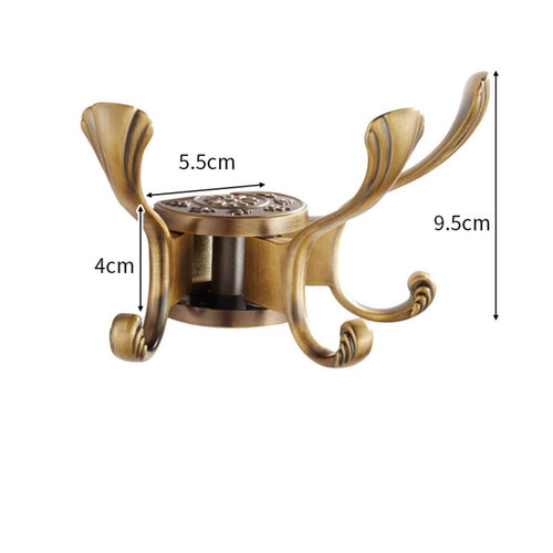 Rotating Wall Hook Rustproof Swivel Wall Hook Space-Saving for Bedroom