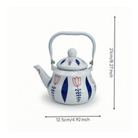 Stovetop Tea Kettle Decorative Vessel Traditional for Kitchen