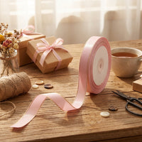 22 Meters/25Yards Satin Ribbon Decorative Silk Ribbons for Easter Gift Wrapping, Cake Decoration, DIY Sewing, Crafting, Wedding, Party Decor, Birthday, Christmas