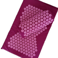 Vest-Style Needled Yoga Set with Mat and Pillow