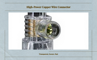 Insulated copper wire connector