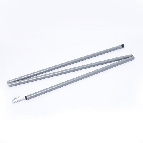 Tent Poles for Tarp, Telescopic Adjustable Camping Tent Accessories, Stainless Steel Extendable Pole for Canopy