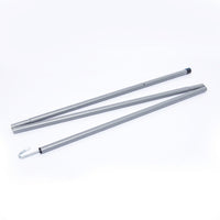 Tent Poles for Tarp, Telescopic Adjustable Camping Tent Accessories, Stainless Steel Extendable Pole for Canopy