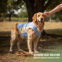 Pet Cooling Vest for Small to Medium Dogs and Cats, Sun Protection Shirt