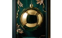 Christmas Ball Ornaments Spherical Christmas Tree Ball Baubles Sparkling Sturdy for Window Displays, Mantel