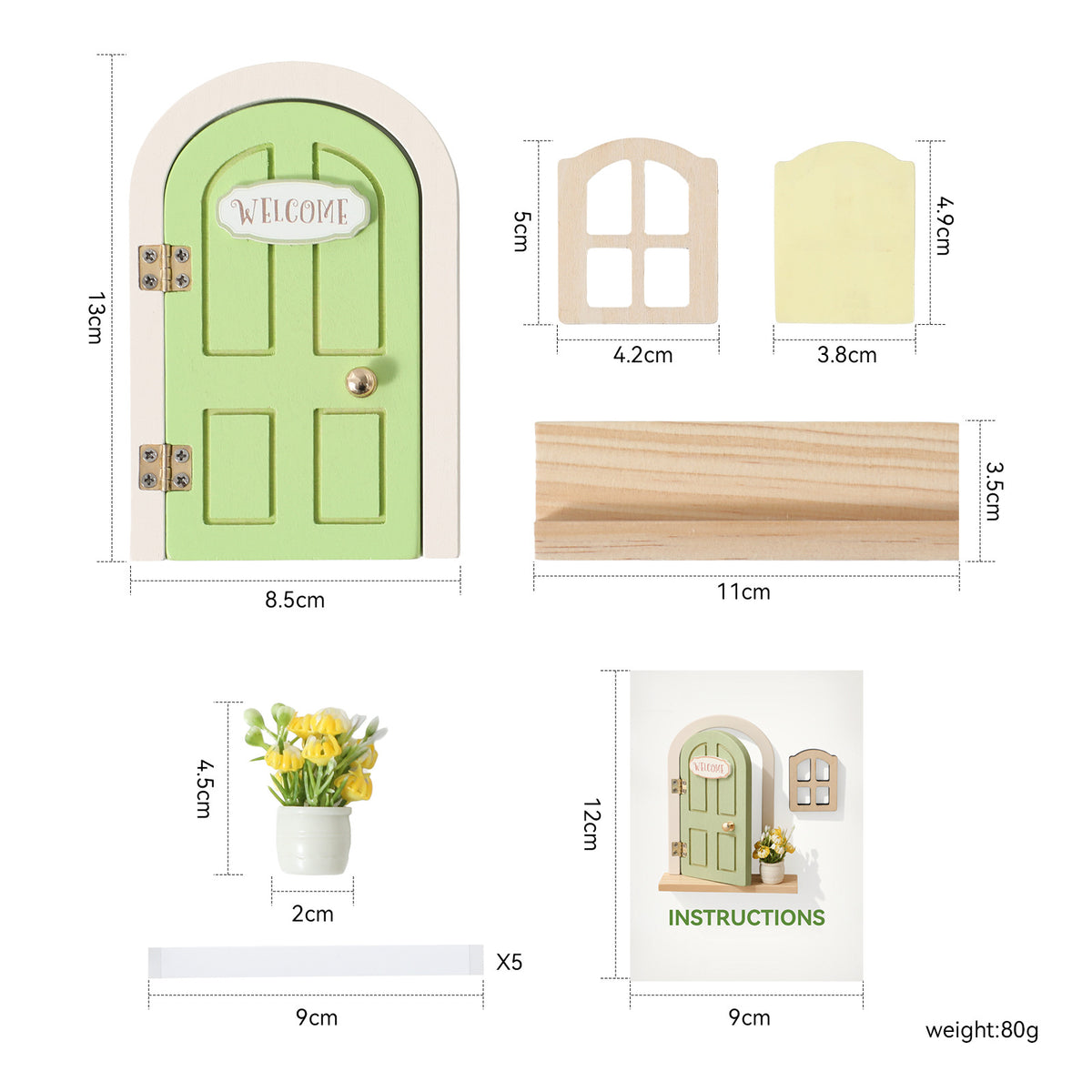 Balcony Elf Door