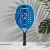 Coastal Paddle Tennis Racket Lightweight Design Coastal Paddle Tennis Paddle Non-Slip Grip EVA Core Paddle Racket for Amateur Enthusiasts, Beginners