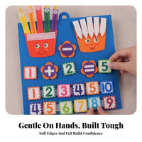 Developmental Math Board with Felt