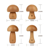 Tabletop Fungus Night Light Ambient Fungus Lamp Cute Cordless Lamp Minimalist for Nursery