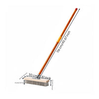 Stainless Steel Floor Brush Rectangular Cleaning Tool Hard for Outdoor