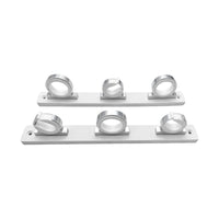 Aluminum Fishing Rod Holder, Natural Aluminum, New Version
