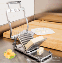 Commercial Manual Food Slicer for Vegetables, Fruits, Cheese, and Bread