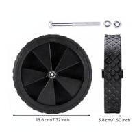 Wear-Resistant Camping Utility Vehicle Wheel Smooth Rolling Solid Rubber Tire