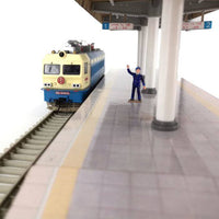 High-Speed Rail Station Platform Model Kit (No Tracks) 1:87 Scale
