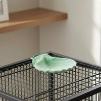 Shell-Shaped Bird Perch Washable Textured Bird Perch Easy to Clean