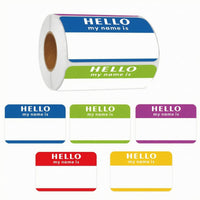 Name Label Stickers Blank Roll Label Stickers Colored Header
