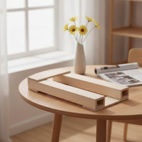 Wooden Cat Scratcher Frame Compact Feline Furniture Stable Scratching Surface for Cats