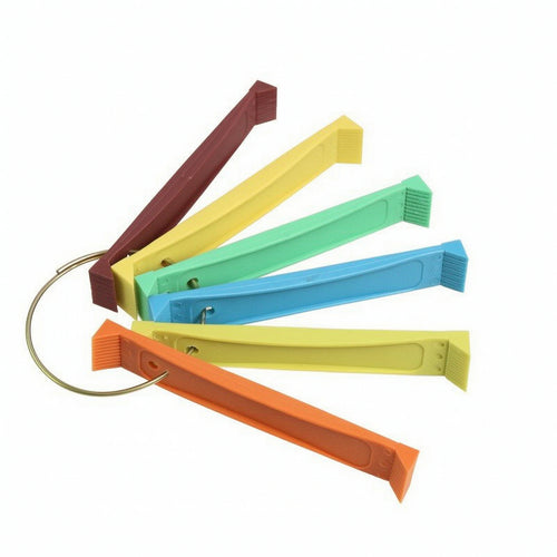 6 Pieces Air Conditioner Fin Comb Fine-Toothed Tool Flat for Installers