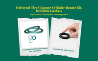 Leak-proof gasket fits most changers.