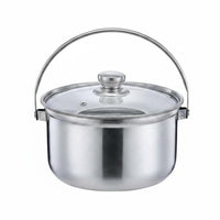 Deep Frying Pot with Strainer Multi-Functional Stainless Steel Deep Fryer Pot Thickened Material for Kitchen