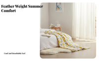 Double-Layer Printed Coverlet Breathable Towel Blanket Quick-Drying for Nursery