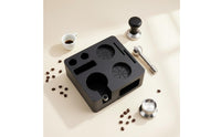 Espresso Pressing Station Multi-Functional Coffee Tamper Stand Universal 51/58mm Espresso Expert Tool Organizer for Baristas
