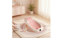 Non-Slip Infant Bathtub with Support | Soft-Touch, infant Bathtub with Stand, for washroom