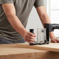 Router Base Plate with Handle More Secure Hand Routing Inverted Router Base
