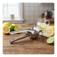 Stainless Steel Citrus Juicer Heavy Duty Orange Juice Press Dishwasher Safe