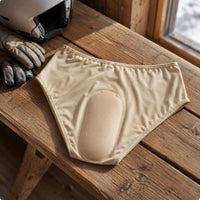 Silicone Padded Shorts Stretch Textile Padded Shorts Elastic Waistband