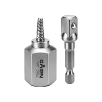 Screw Extractor with Adapter Stripped Tool Damaged for Home Maintenance